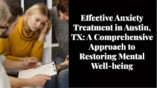 e ective anxiety treatment in austin