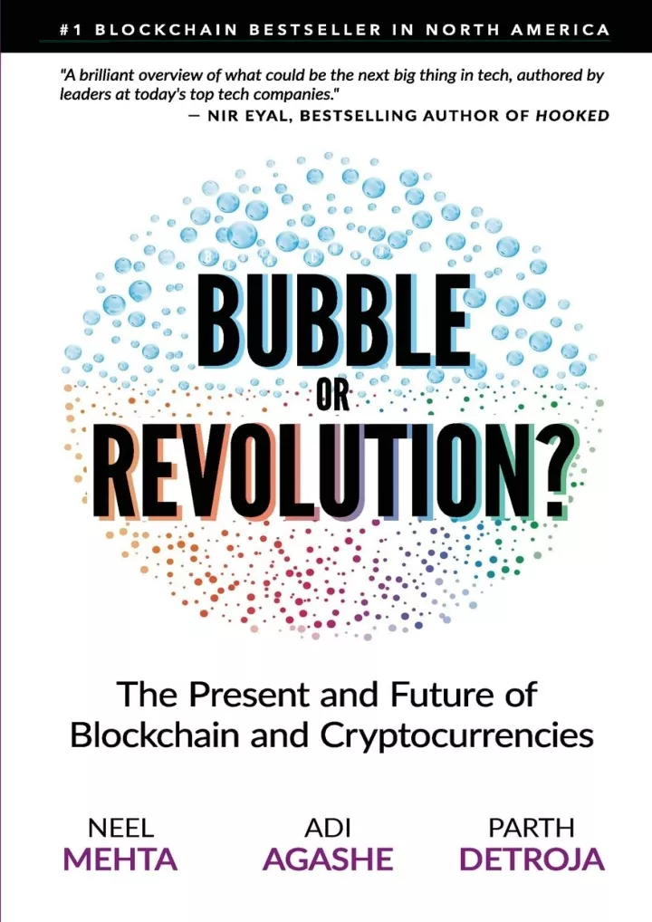 pdf download blockchain bubble or revolution