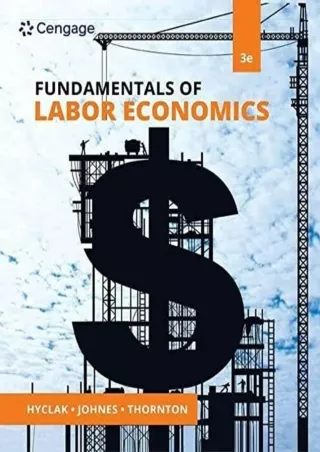 Read ebook [PDF]  Fundamentals of Labor Economics
