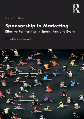 [PDF] DOWNLOAD  Sponsorship in Marketing: Effective Partnerships in Sports, Arts