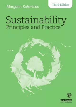 READ [PDF]  Sustainability Principles and Practice