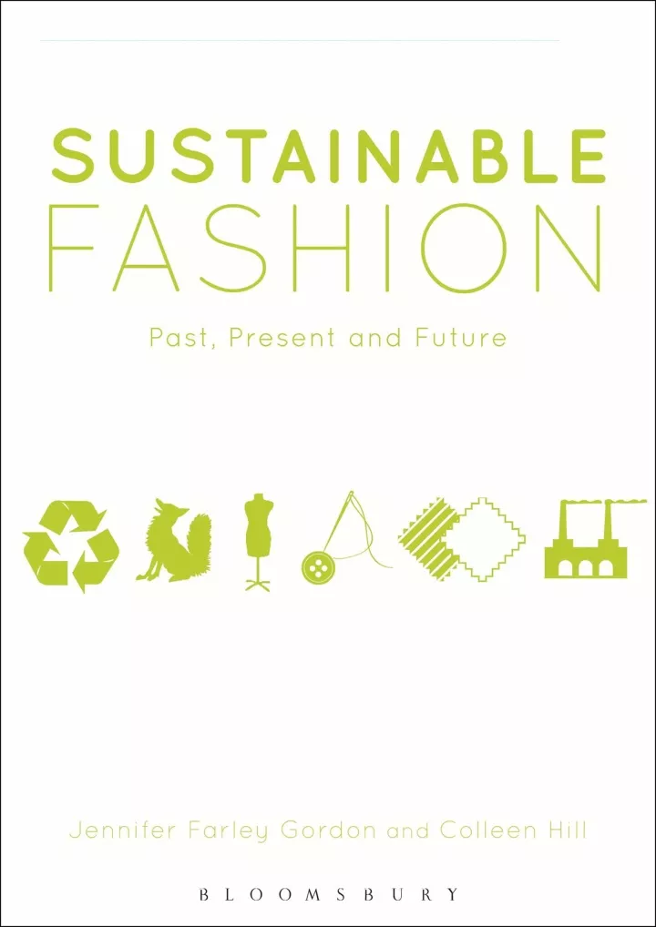 pdf download sustainable fashion download