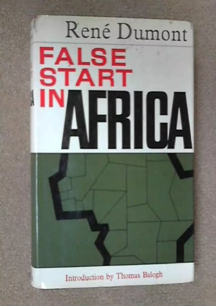 pdf read false start in africa download pdf read