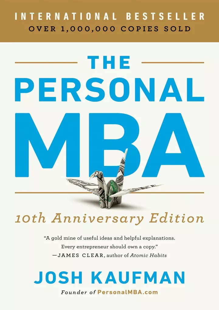 pdf read the personal mba 10th anniversary