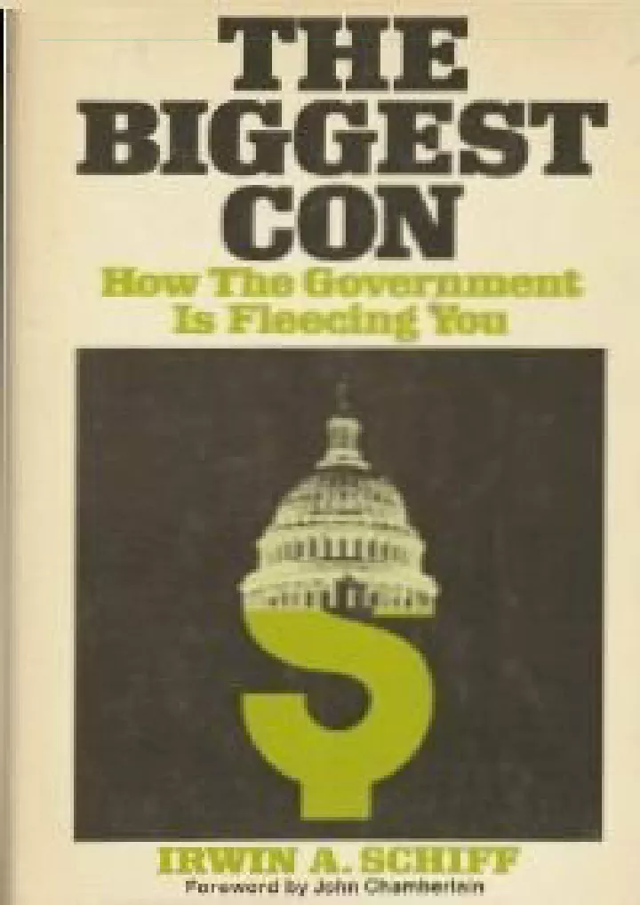 pdf the biggest con how the government