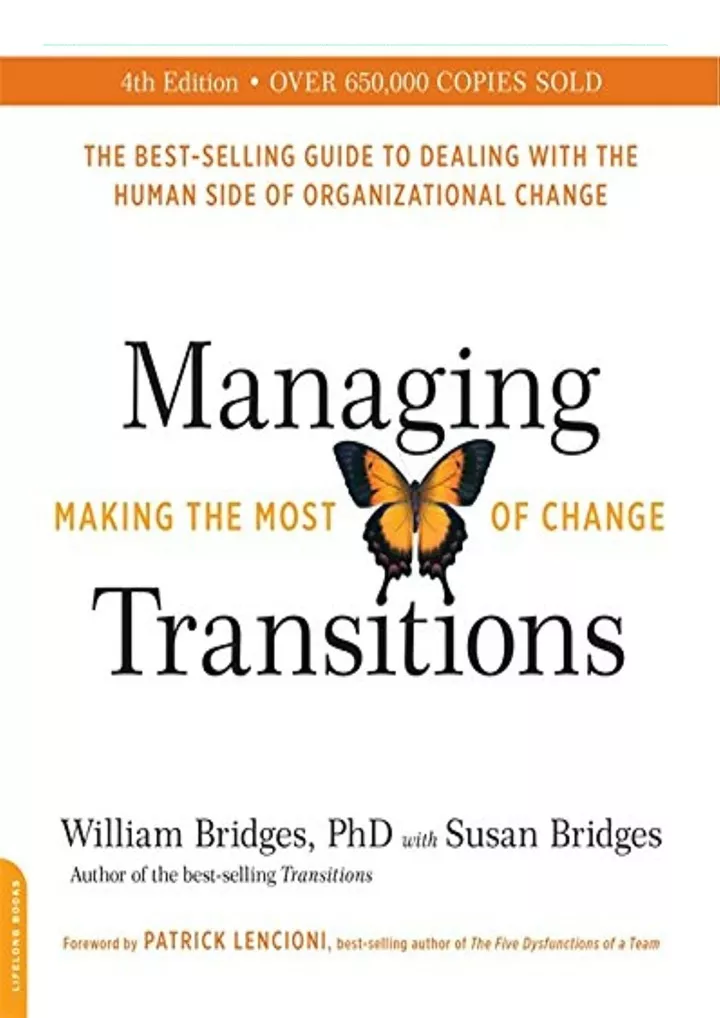 pdf read download managing transitions 25th