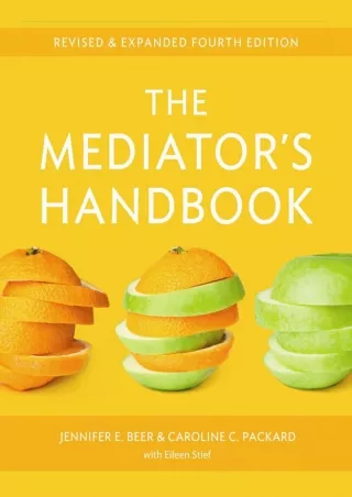 PDF/READ  The Mediator's Handbook: Revised & Expanded fourth edition