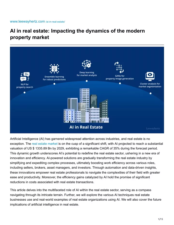 www leewayhertz com ai in real estate