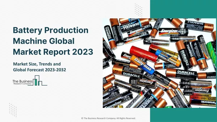 battery production machine global market report