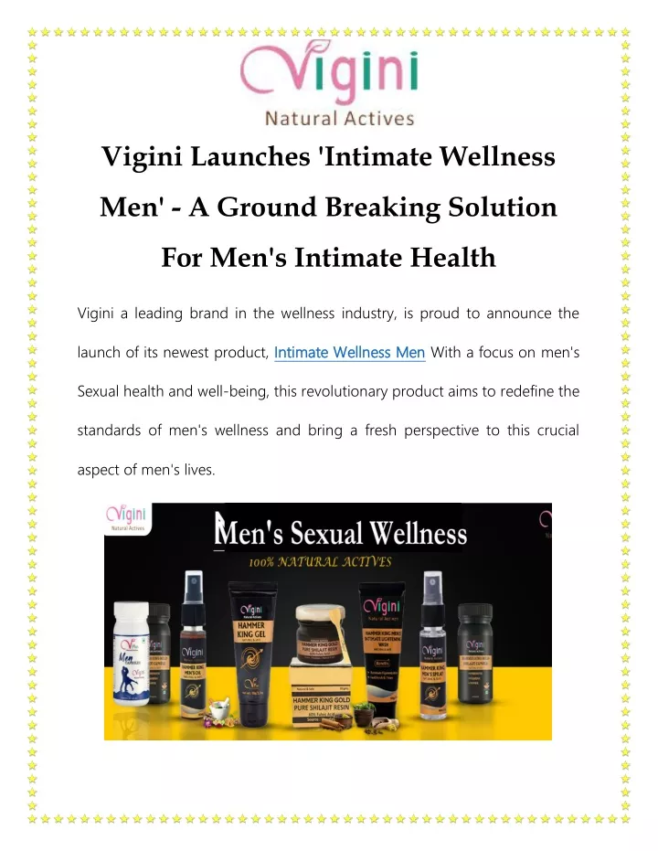 vigini launches intimate wellness