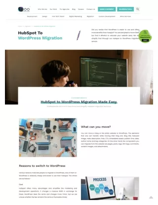 HubSpot to WordPress Migration Services - TRooInbound