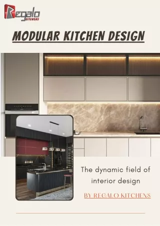 modular kitchen design