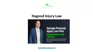 Hagood Injury Law