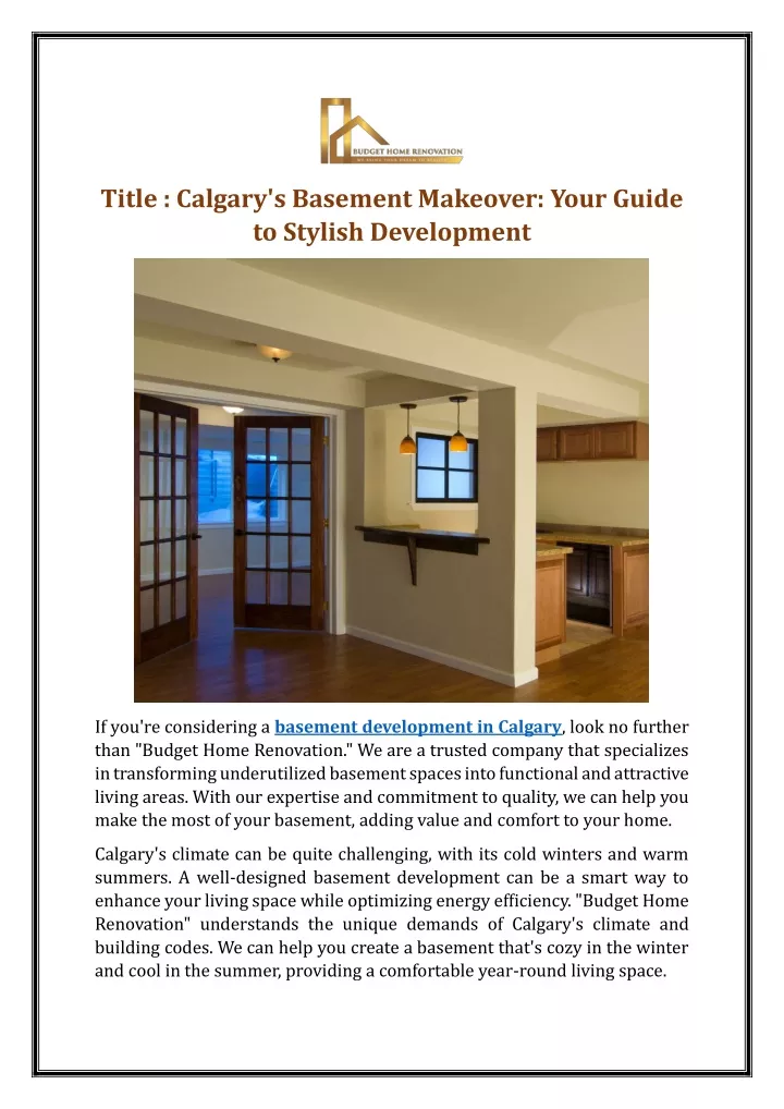 title calgary s basement makeover your guide