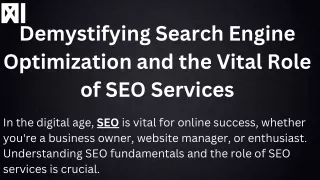 demystifying search engine optimization