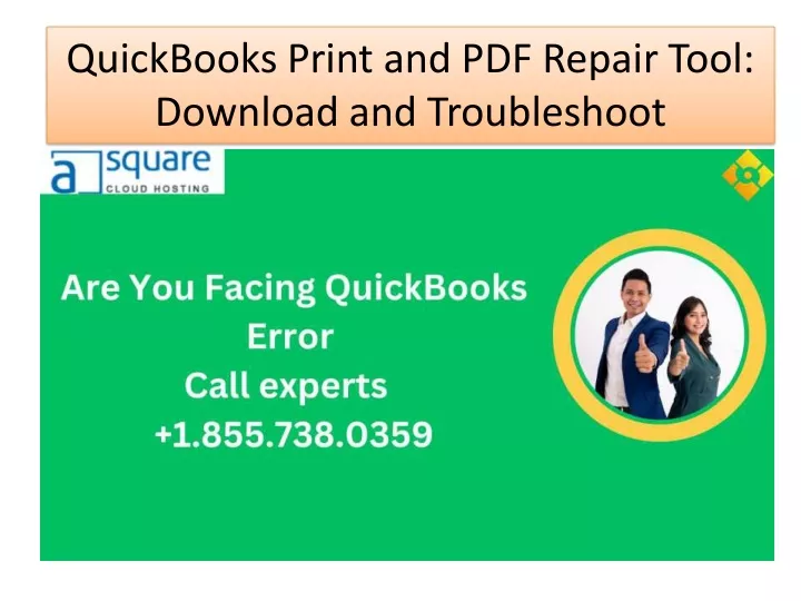 quickbooks print and pdf repair tool download