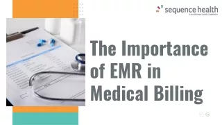The Importance Of EMR In Medical Billing