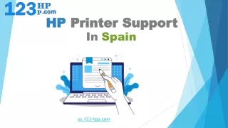 hp printer support