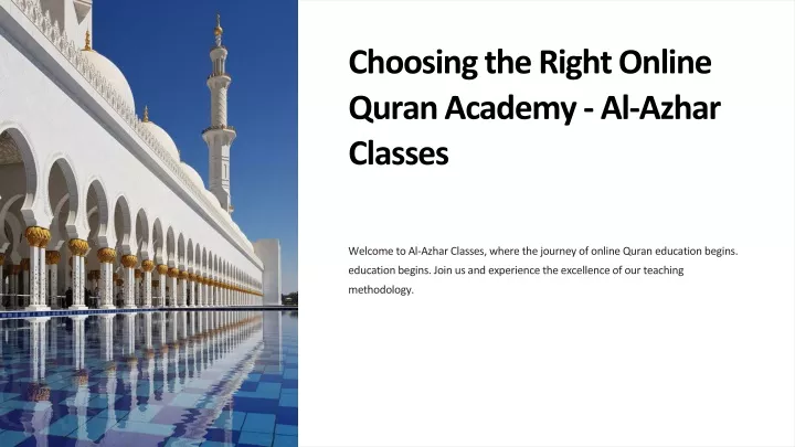 choosing the right online quran academy al azhar
