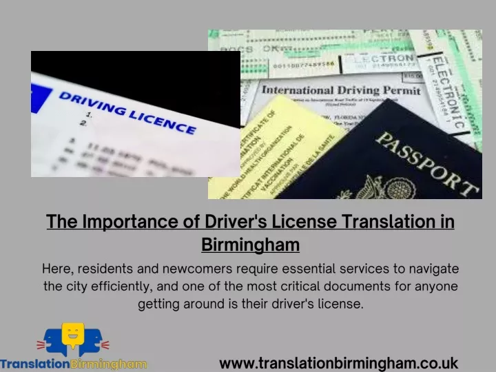 the importance of driver s license translation