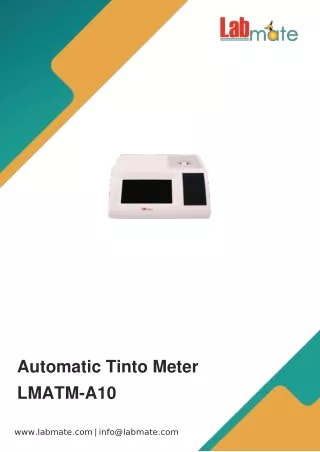 Automatic-Tinto-Meter