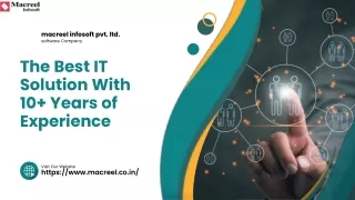 The Best IT Solution With 10  Years of Experience