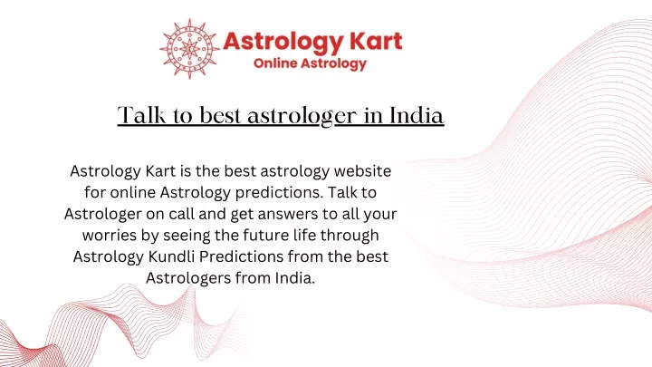 talk to best astrologer in india