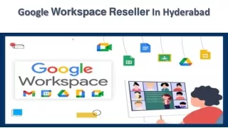 Google Workspace Pricing in Hyderabad