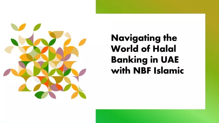 navigating the world of halal banking in uae with nbf islamic