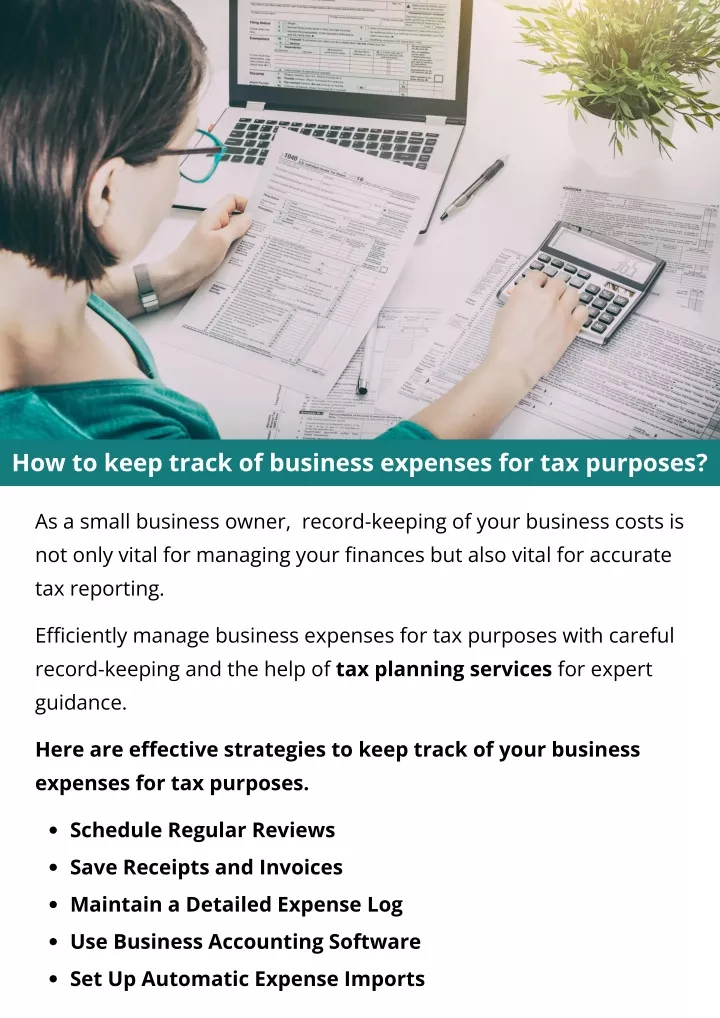 how to keep track of business expenses