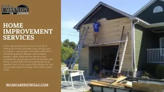 Expert Carpentry Services in Louisiana -  Rick's Carpentry