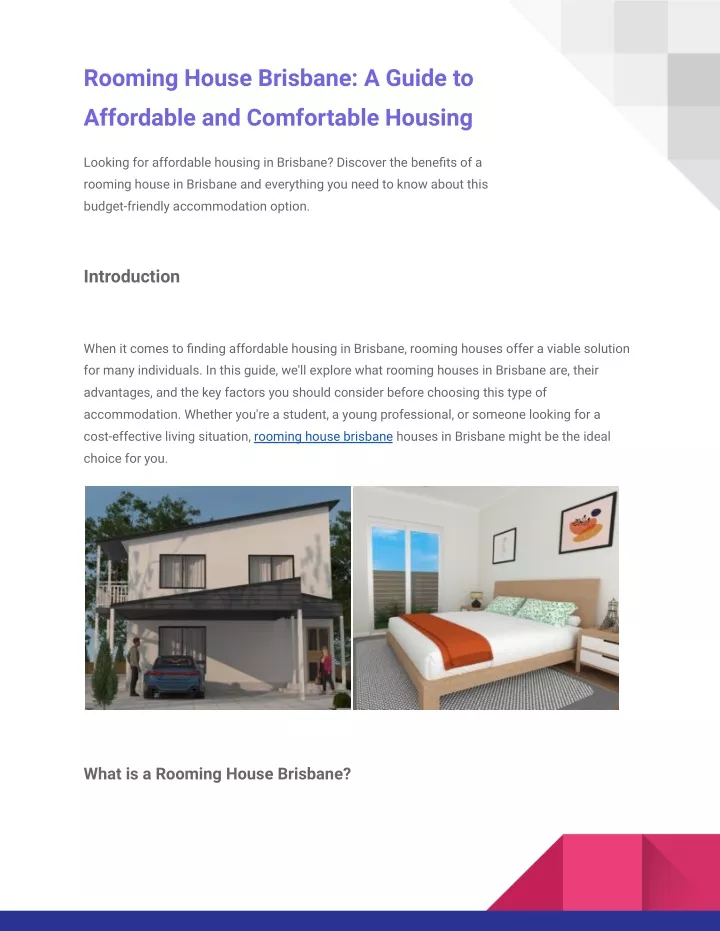 rooming house brisbane a guide to