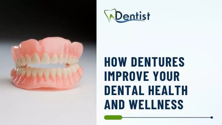 how dentures improve your dental health