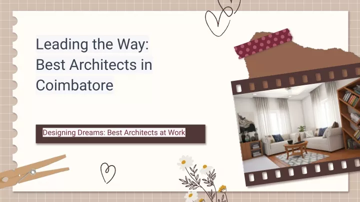 leading the way best architects in coimbatore