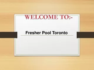 welcome to