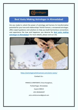 Best Vastu Making Astrologer in Ahmedabad