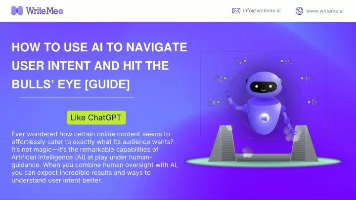 how to use ai to navigate user intent and hit the bulls eye guide