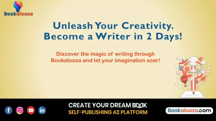 unleash your creativity become a writer in 2 days