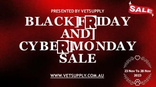 Black Friday & Cyber Monday Great Deals | VetSupply