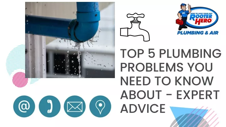 top 5 plumbing problems you need to know about