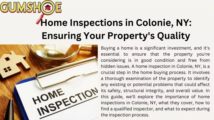 home inspections in colonie ny ensuring your