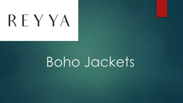 boho jackets