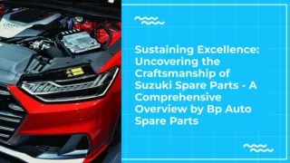Suzuki Spare Parts - Bp Auto Spare Parts