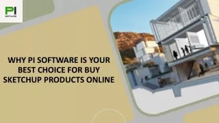 Why Choose PI Software for Your Online SketchUp Product Purchases