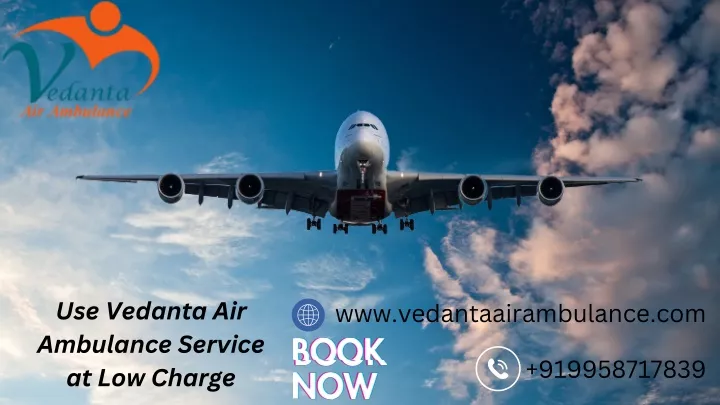 use vedanta air ambulance service at low charge