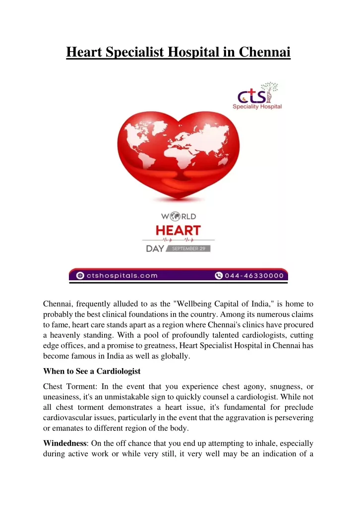 heart specialist hospital in chennai