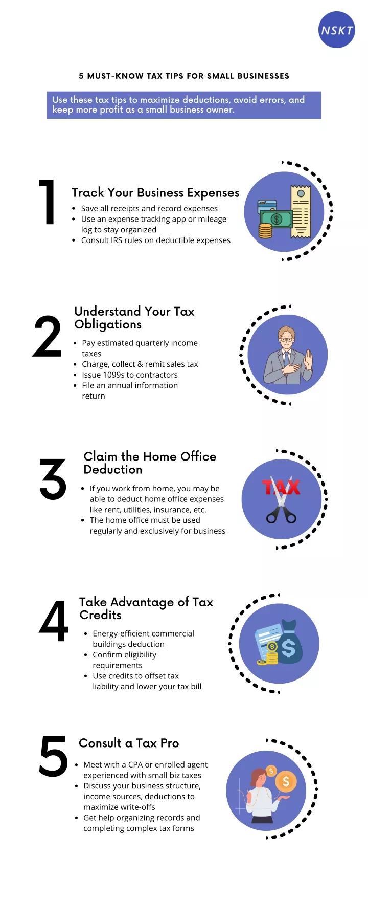 5 must know tax tips for small businesses