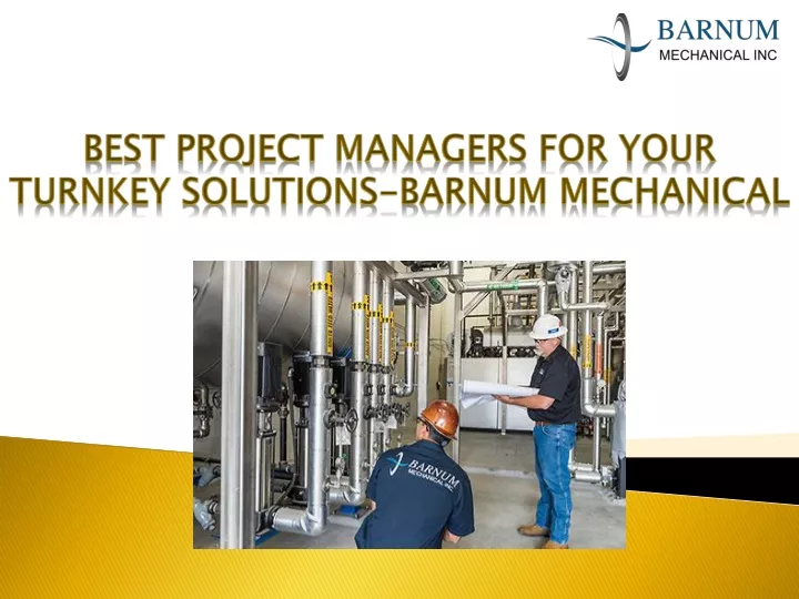 best project managers for your turnkey solutions