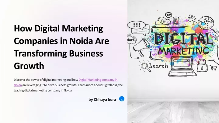 how digital marketing companies in noida