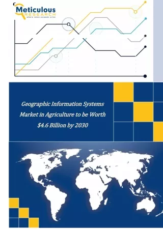 Geographic Information Systems Market in Agriculture to be Worth $4.6 Billion